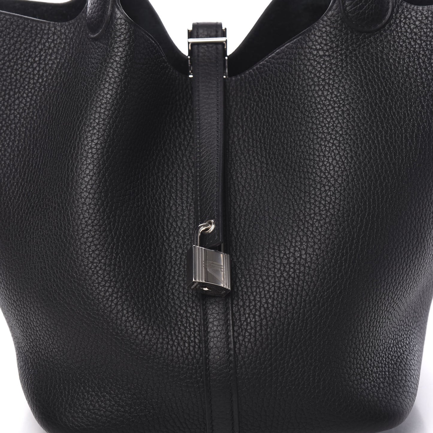 Taurillon Clemence Picotin Lock 22 MM Black