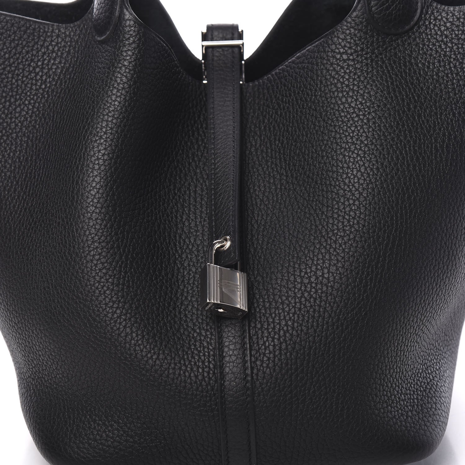Hermes Taurillon Clemence Picotin Lock 22 MM Black 7 of 10