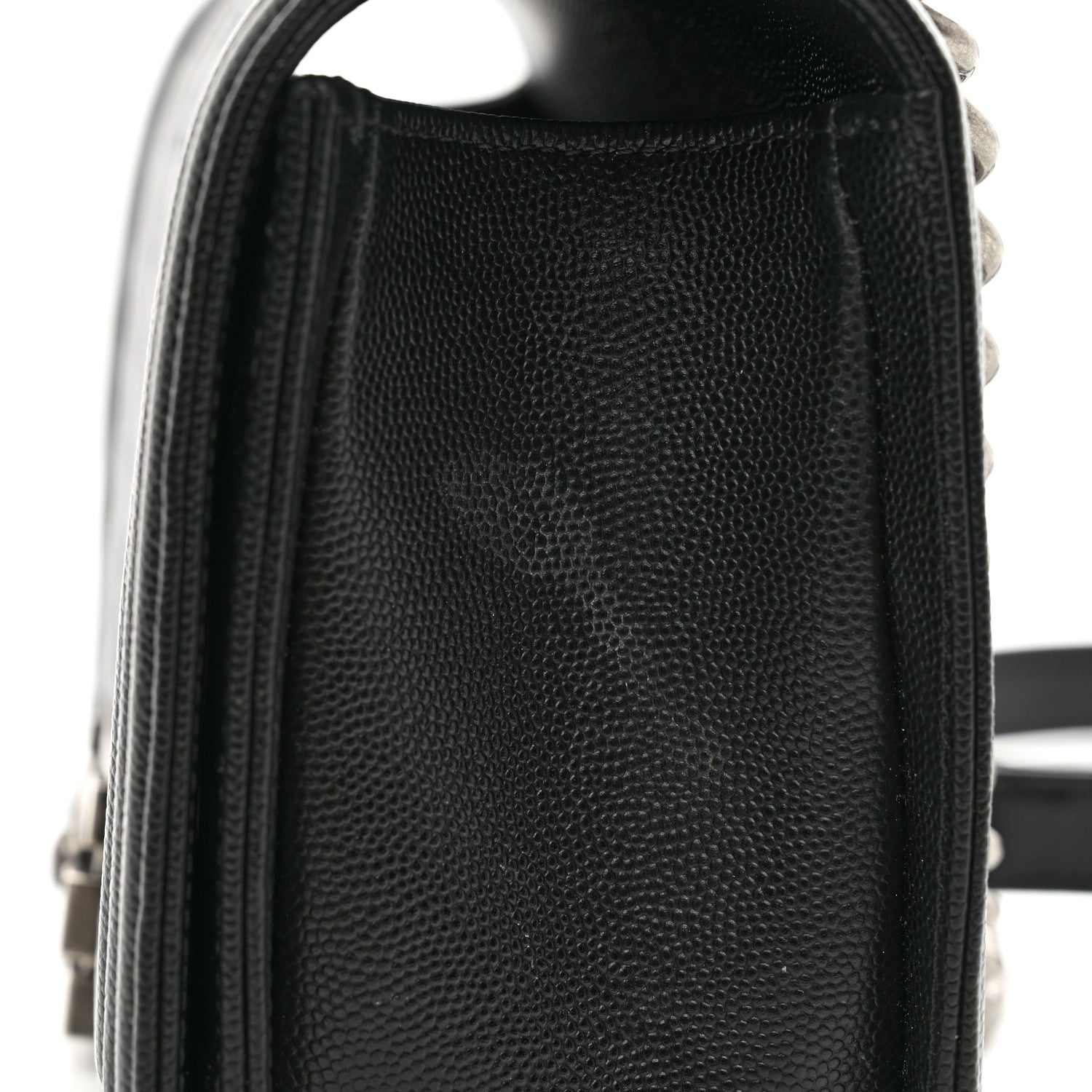 Chanel Caviar Quilted Medium Boy Flap Black 11 of 11