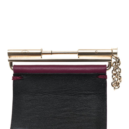 Chanel Calfskin CC Wide Cuff S Dark Pink 5 of 6