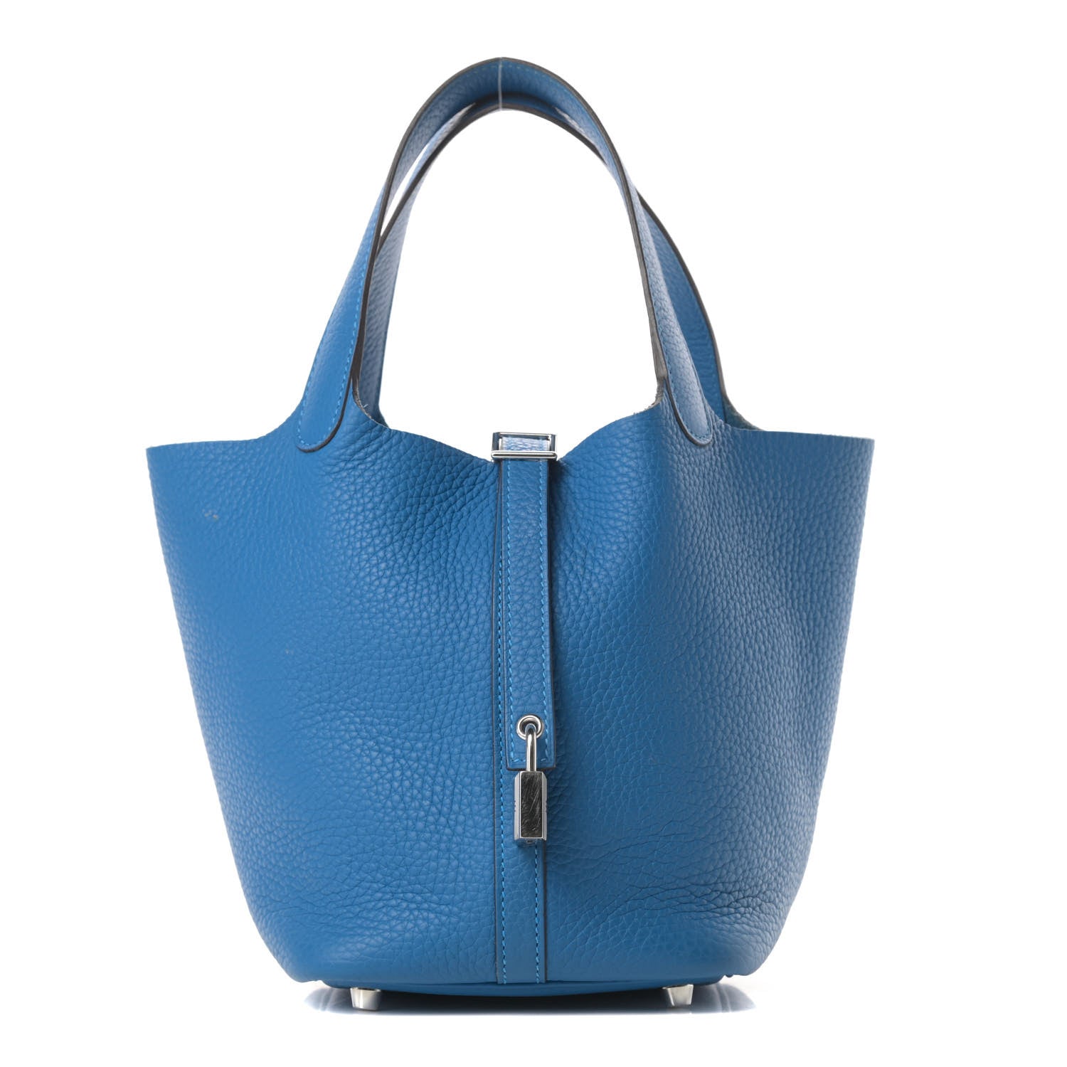 Hermes Taurillon Clemence Picotin Lock 18 PM Mykonos 1 of 11