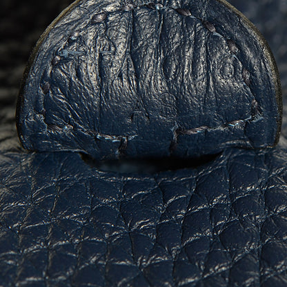 Hermes Taurillon Clemence Evelyne TPM Bleu Saphir 12 of 15