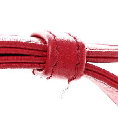 Christian Dior Lambskin Cannage Mini Lady Dior Red 13 of 14