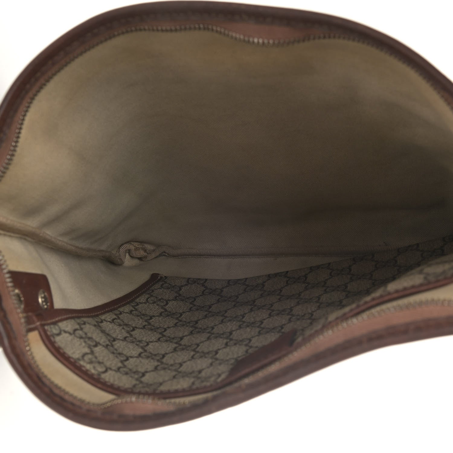 Gucci GG Supreme Monogram Web Messenger Brown 4 of 8