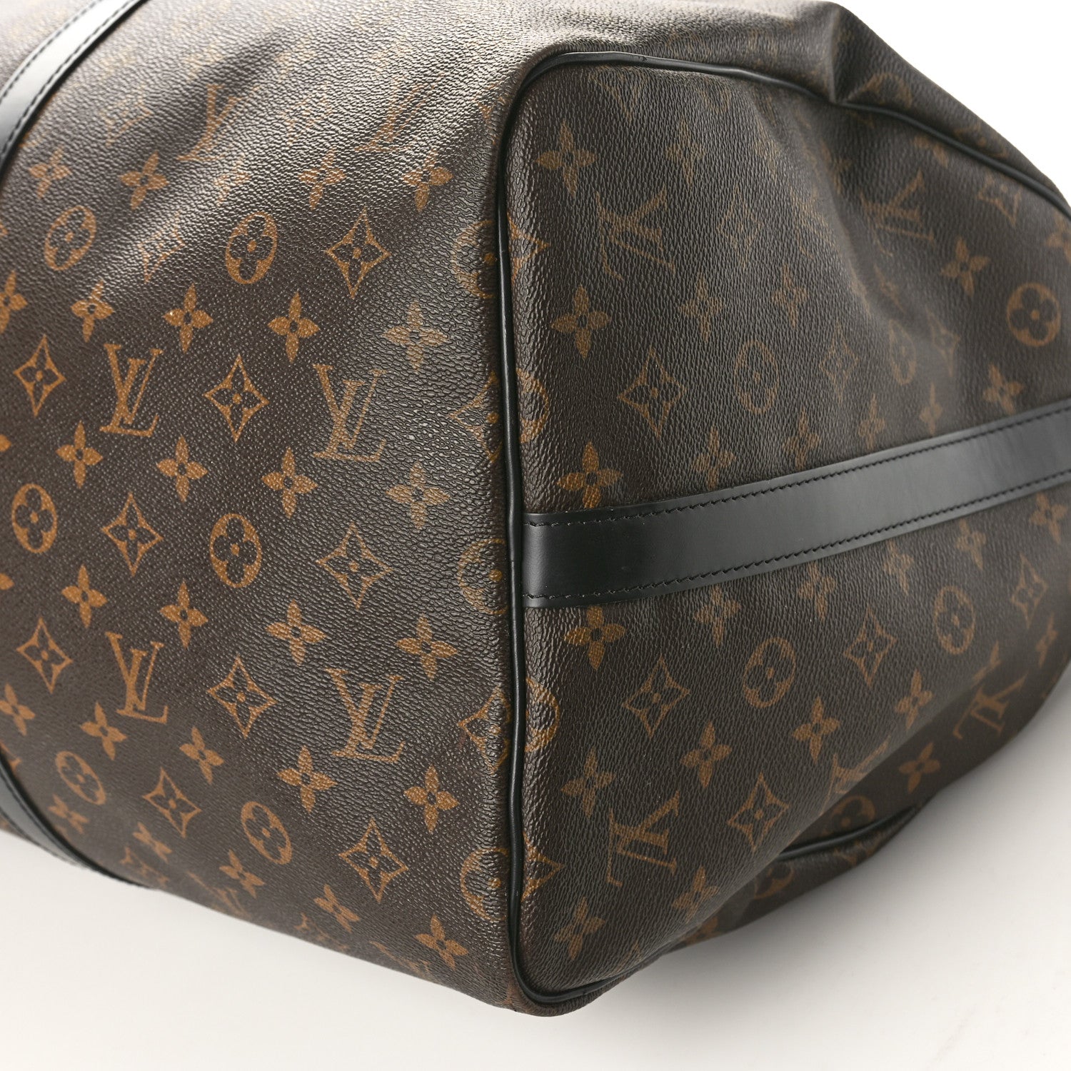Louis Vuitton Monogram Macassar Keepall Bandouliere 55 9 of 9