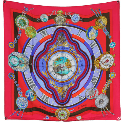 Hermes Silk Parmi Les Fleurs Scarf 90 2 of 10