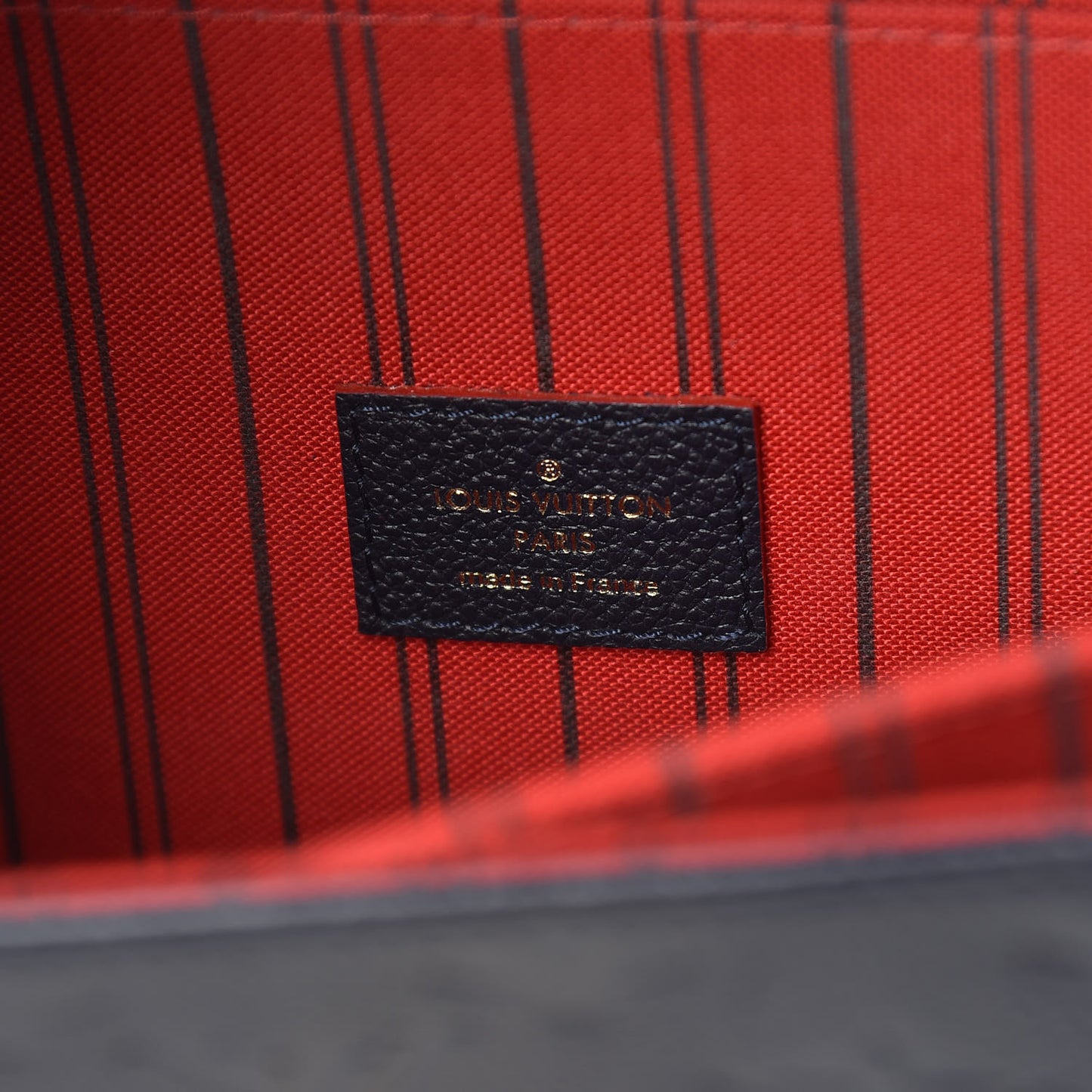Empreinte Pochette Metis Marine Rouge