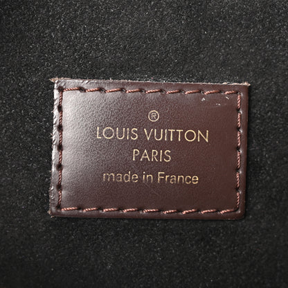 Louis Vuitton Cuir Taurillon Damier Ebene Normandy Black 6 of 9