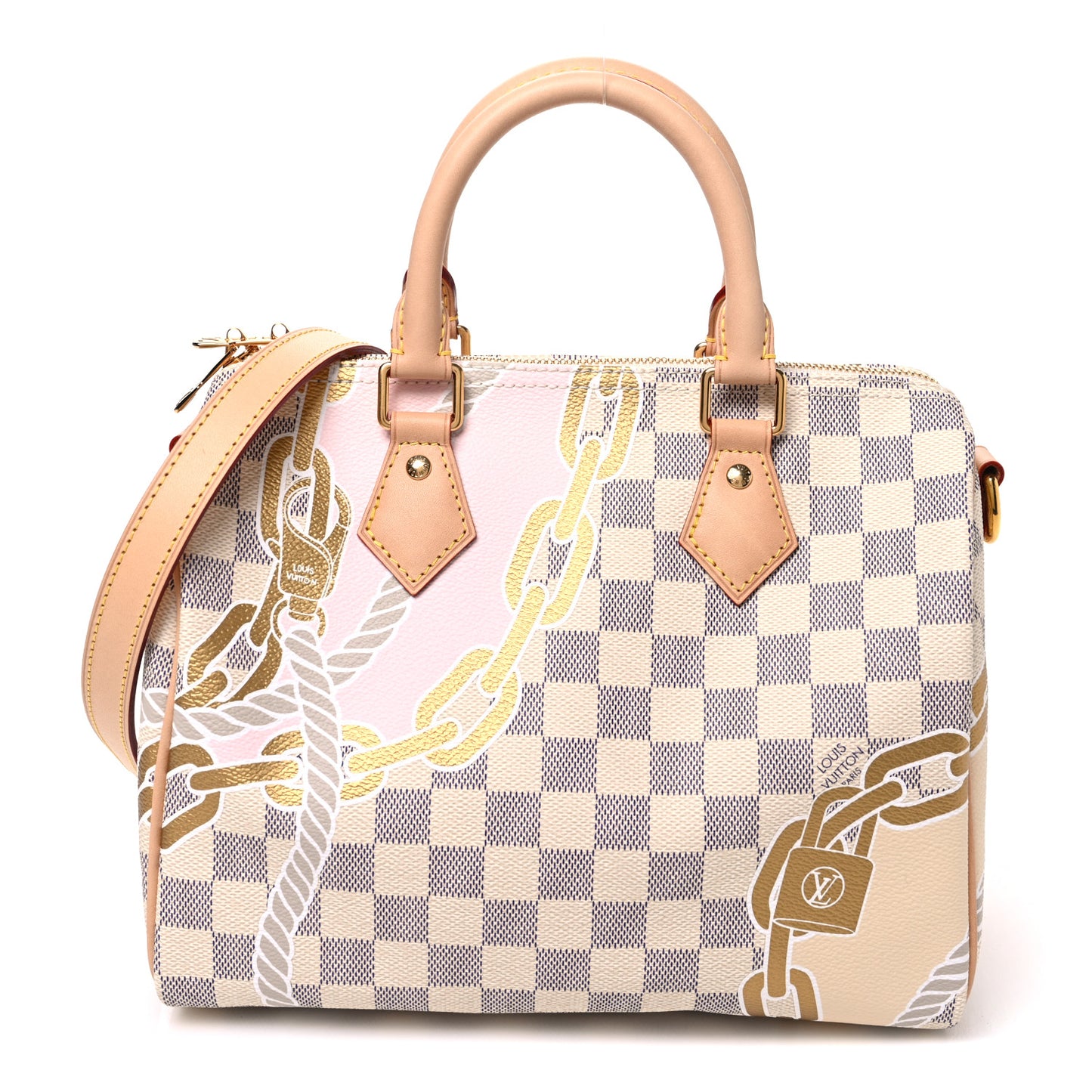 Damier Azur Nautical Speedy Bandouliere 25