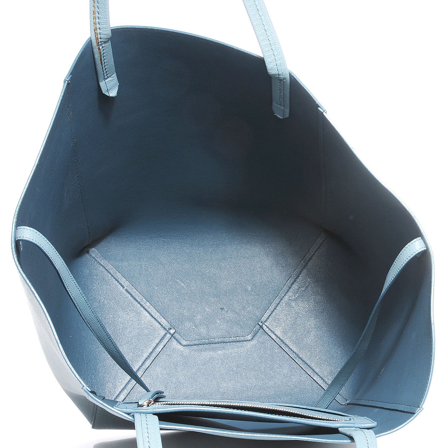 Grained Calfskin Medium Horizontal Cabas Phantom