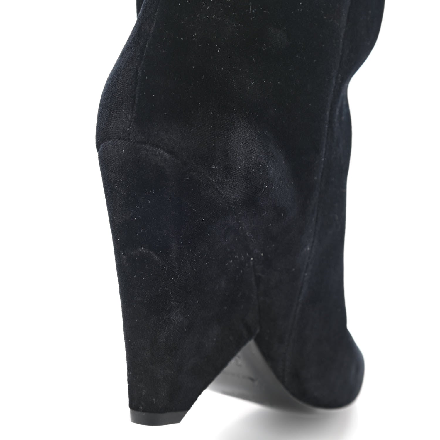 Saint Laurent Velvet Niki 105 Thigh High Boots 36.5 Black 12 of 12