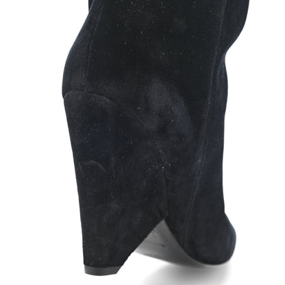 Saint Laurent Velvet Niki 105 Thigh High Boots 36.5 Black 12 of 12