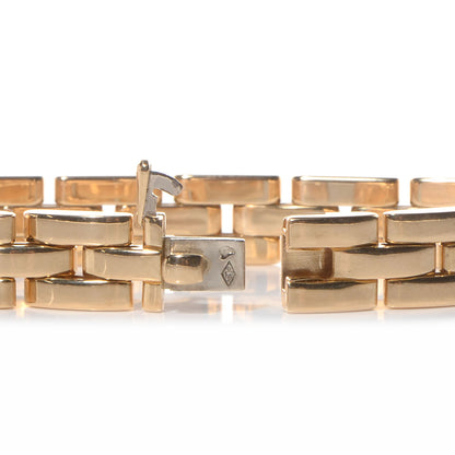 Cartier 18K Yellow Gold Panthere Maillon 3 Link Bracelet 3 of 6