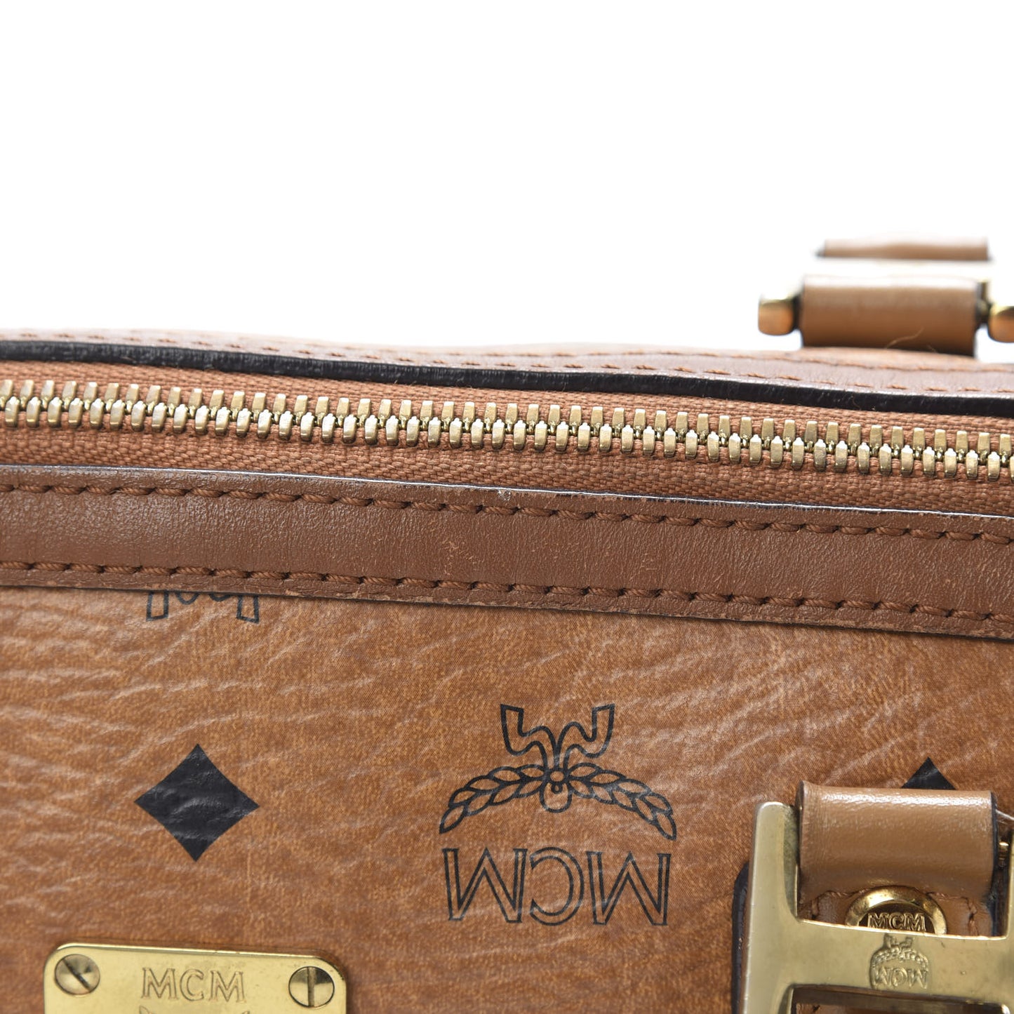 Visetos Boston Bag Cognac
