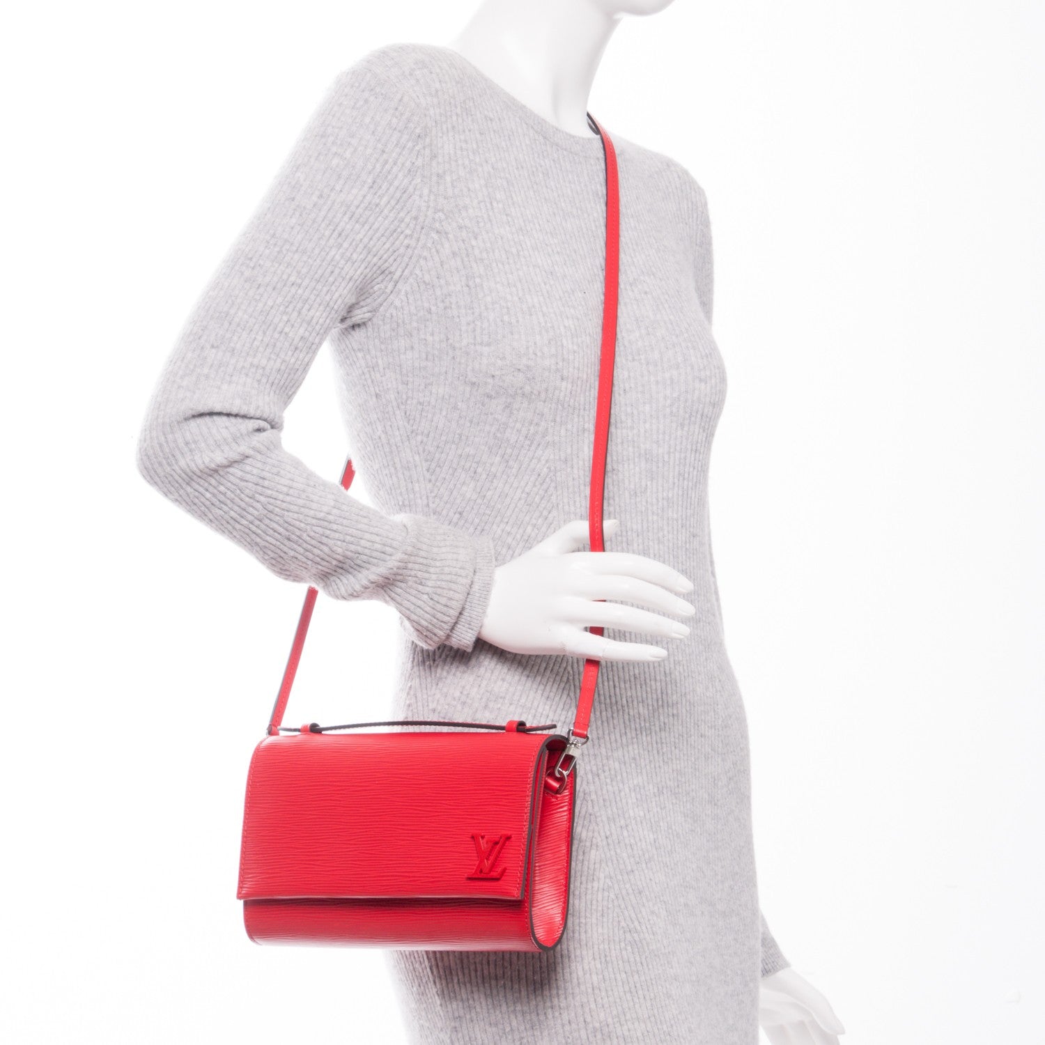 Louis Vuitton Epi Clery Coquelicot 2 of 8
