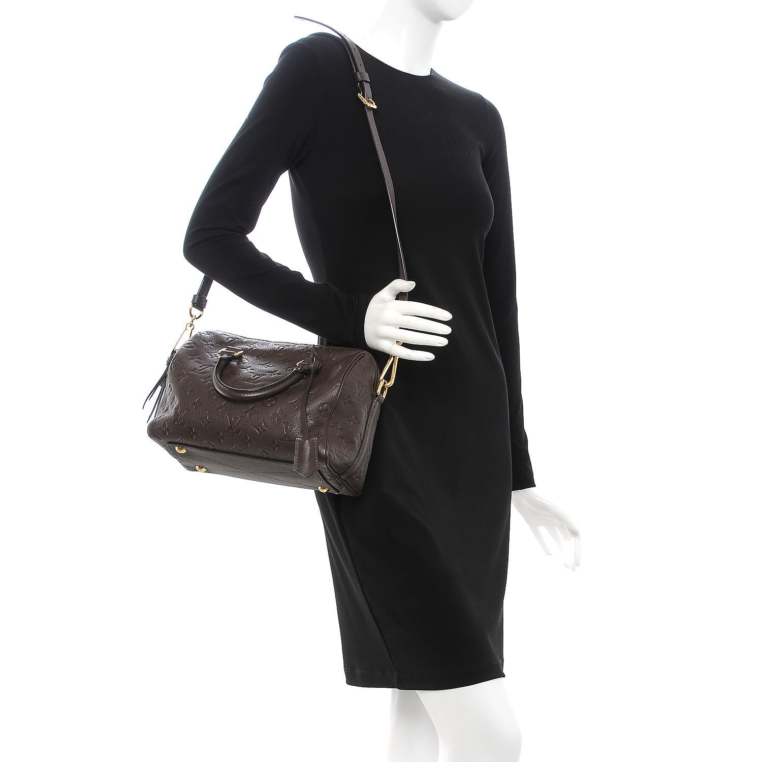 Louis Vuitton Empreinte Speedy Bandouliere 25 Terre 2 of 12