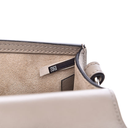 Chloe Calfskin Suede Python Print Small Nile Bracelet Bag Motty Grey 7 of 11