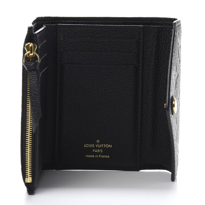 Louis Vuitton Empreinte Victorine Wallet Black 5 of 10