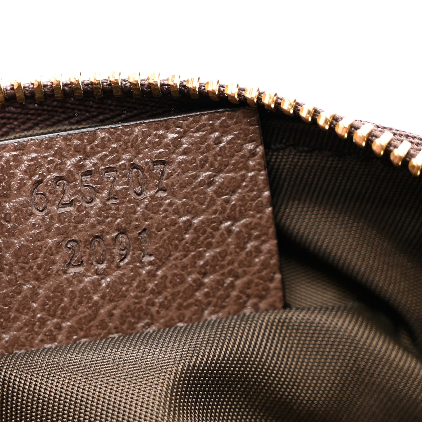 GG Supreme Monogram Web Ophidia Dome Key Pouch Beige New Acero