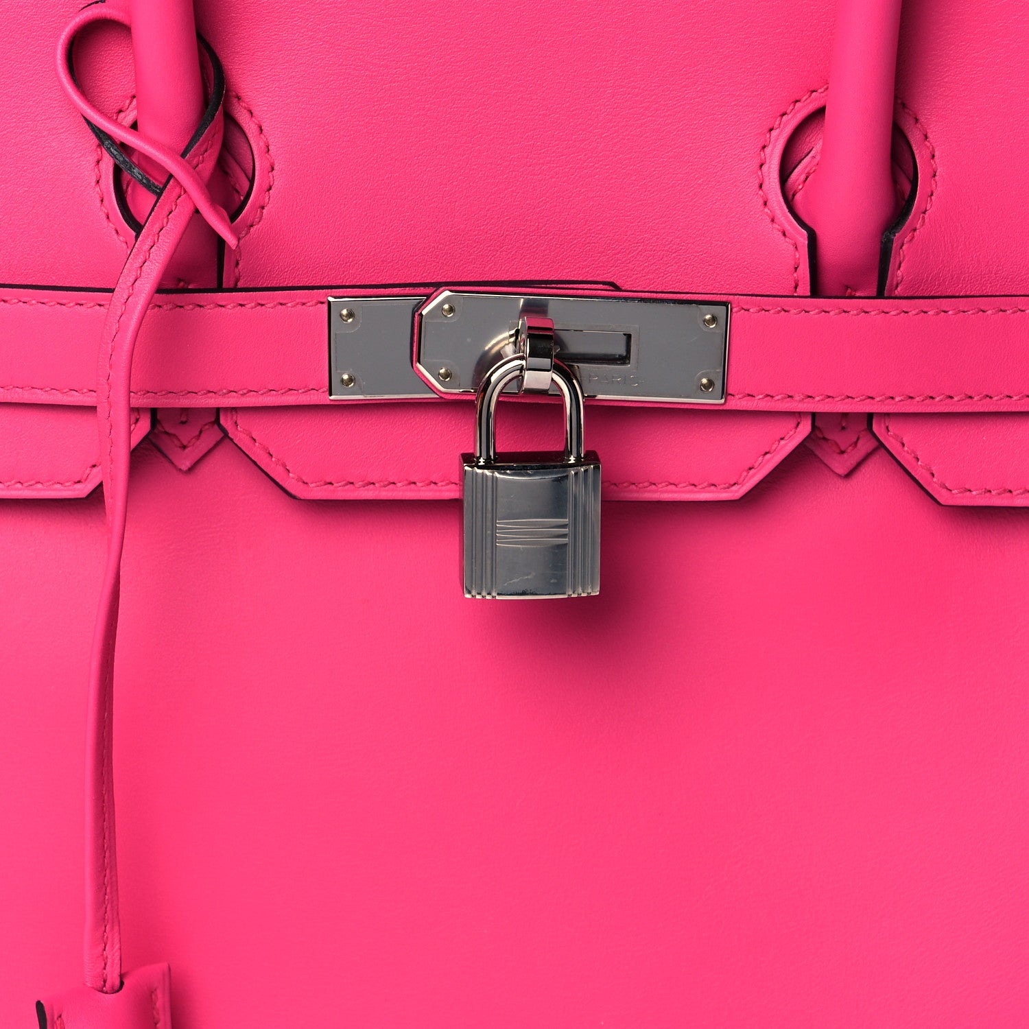 Hermes Veau Jonathan Birkin 30 Rose Shocking 8 of 11