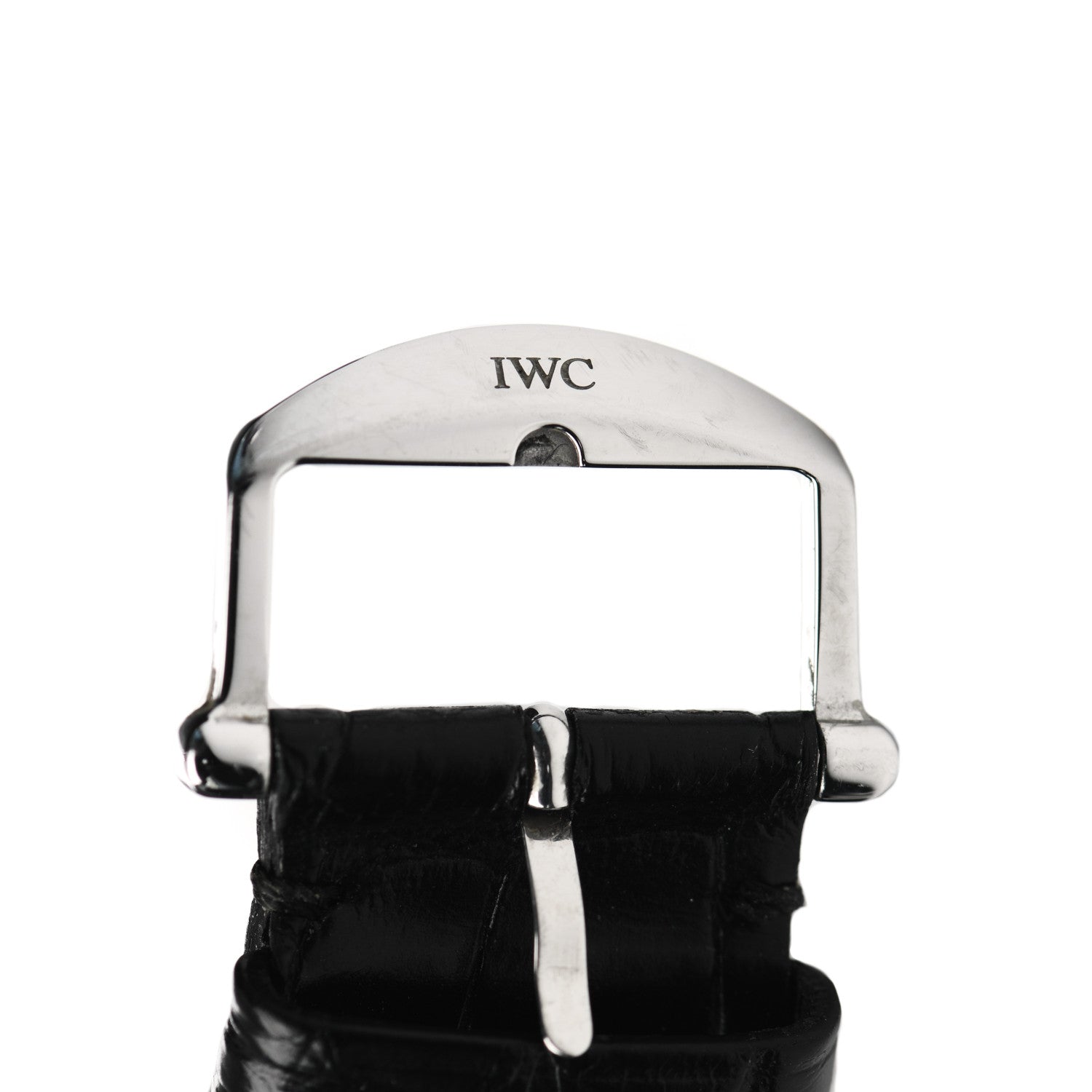 IWC Stainless Steel Alligator 40mm Portofino Automatic Watch IW356501 5 of 6
