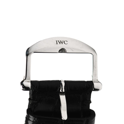 IWC Stainless Steel Alligator 40mm Portofino Automatic Watch IW356501 5 of 6