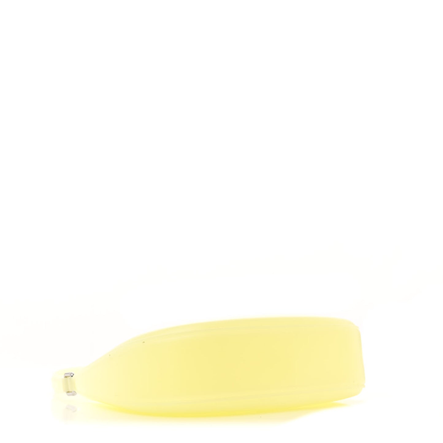 PVC Crystal Embellished Small Legacy Glitter Hobo Lemon Drop