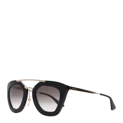 Prada Acetate Cinema Sunglasses SPR 09Q Black 1 of 9
