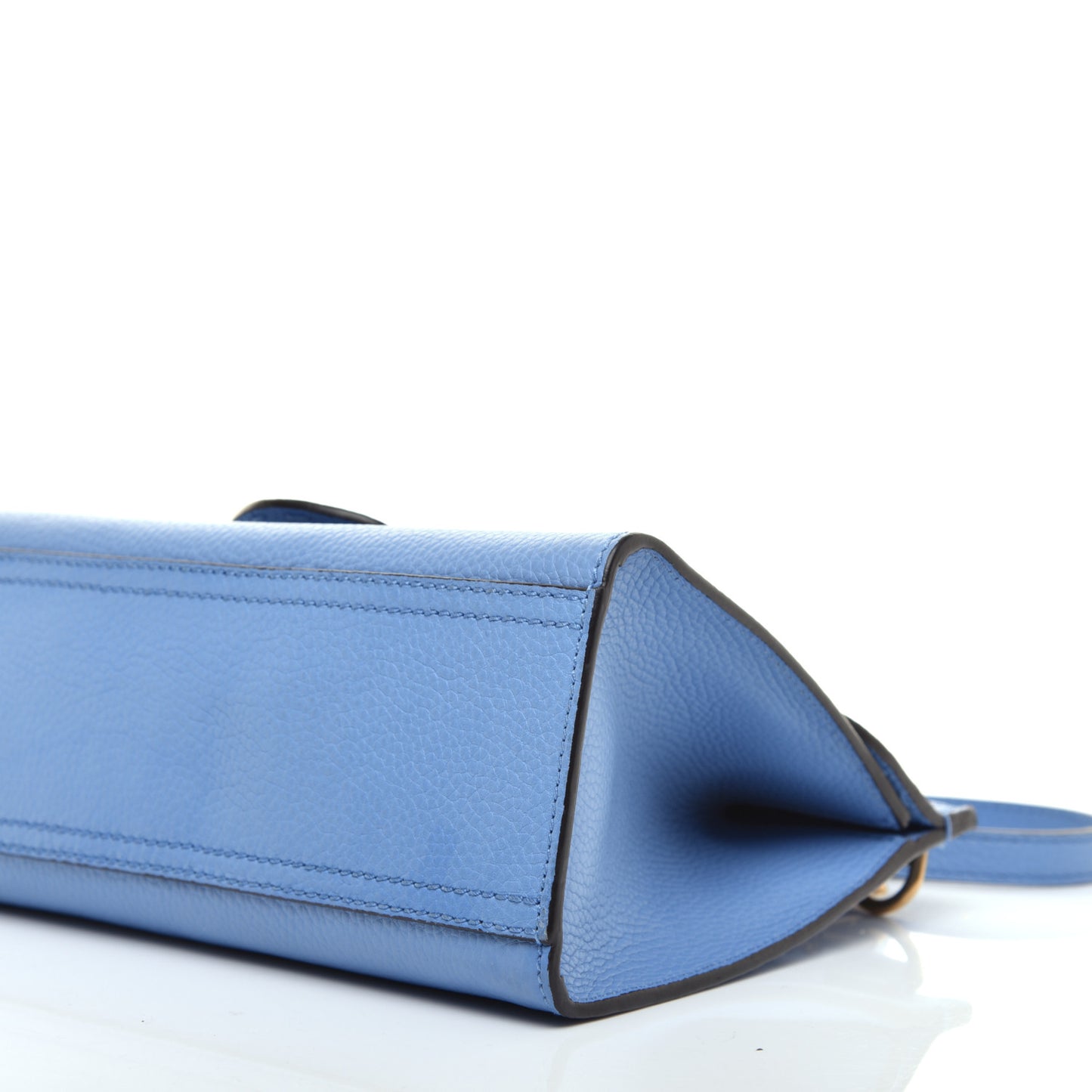 Calfskin Mini GG Marmont Top Handle Bag Clear Sky Blue