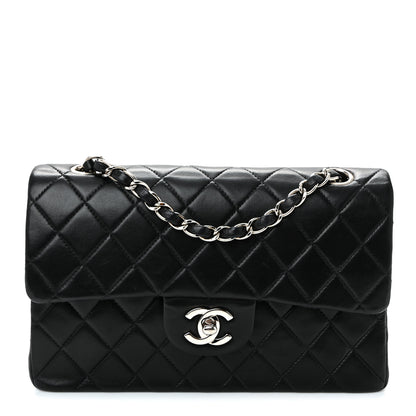 Chanel Lambskin Quilted Small Double Flap Black 1 of 11