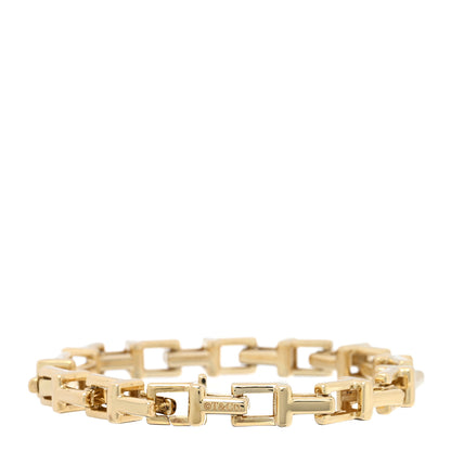 Tiffany 18K Yellow Gold Wide T Chain Bracelet 2 of 4