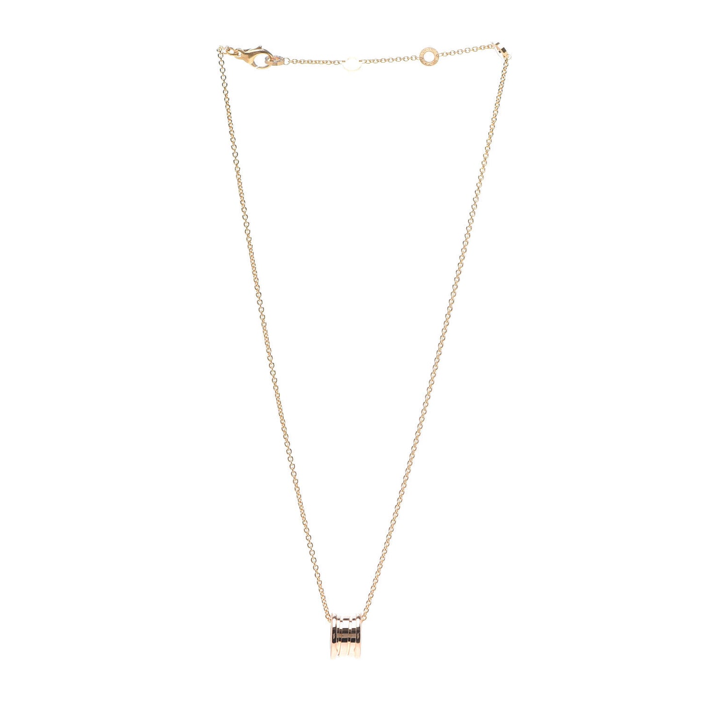 18K Yellow Gold B.Zero1 Pendant Necklace