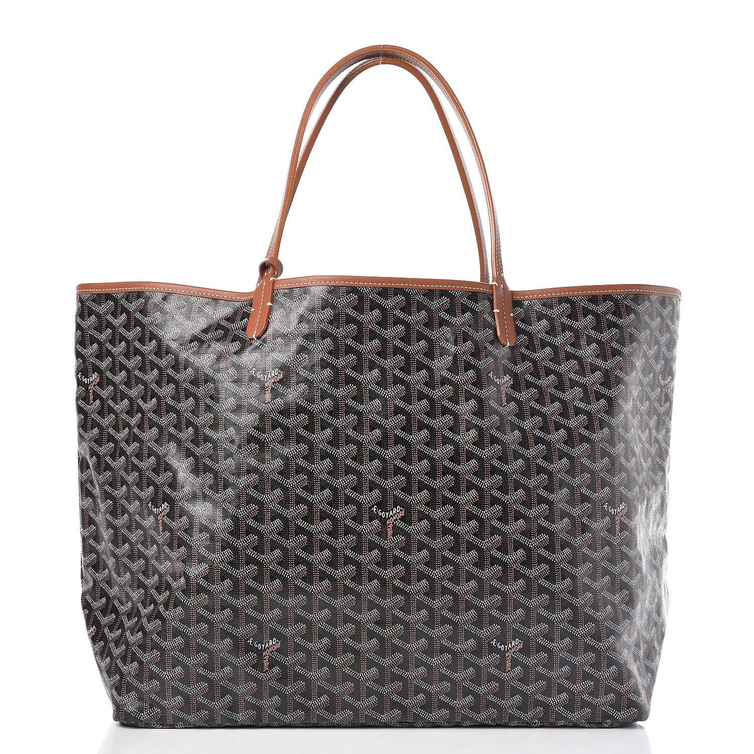 Goyard Goyardine Saint Louis GM Black Gold 3 of 11