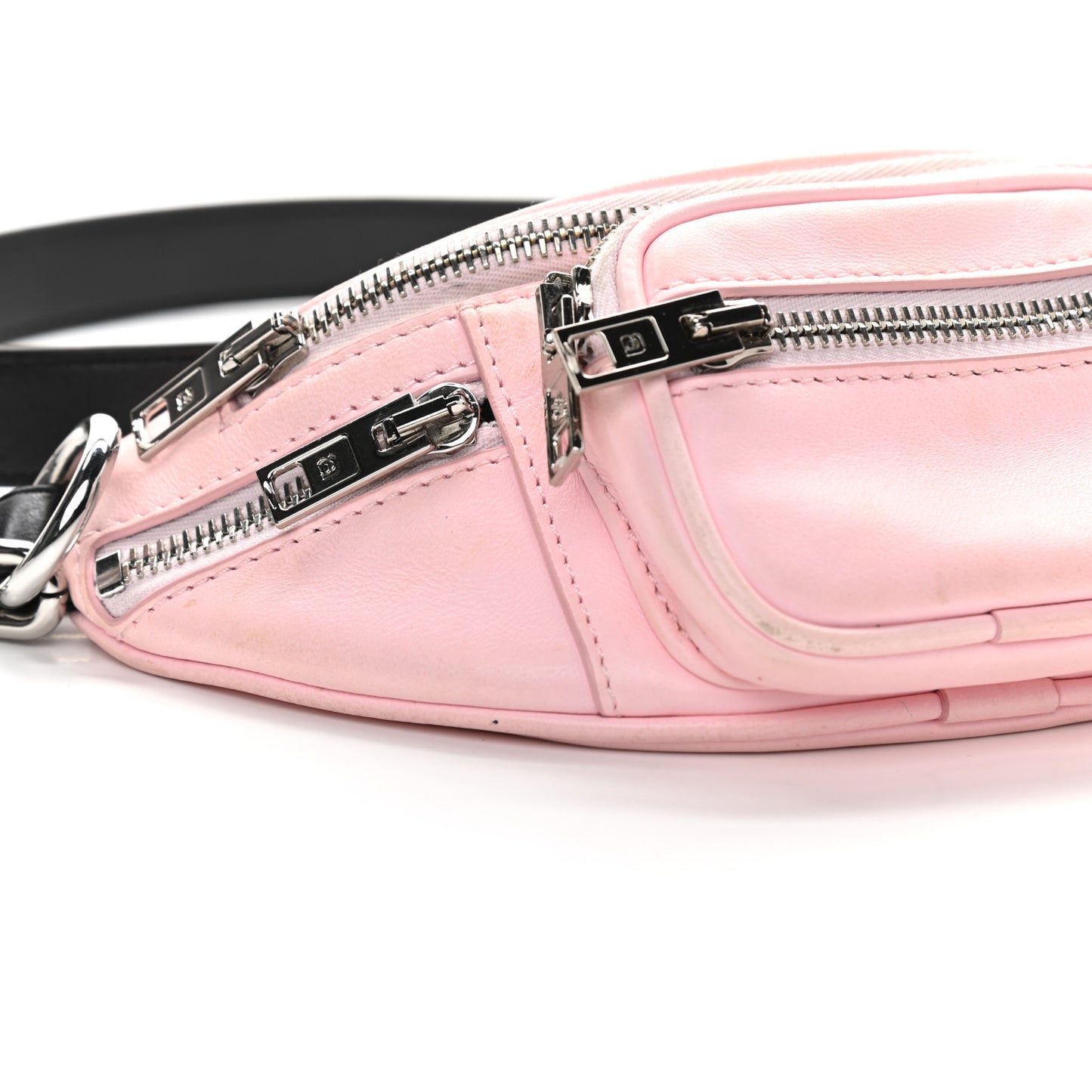 Lambskin Mini Attica Belt Bag Light Pink