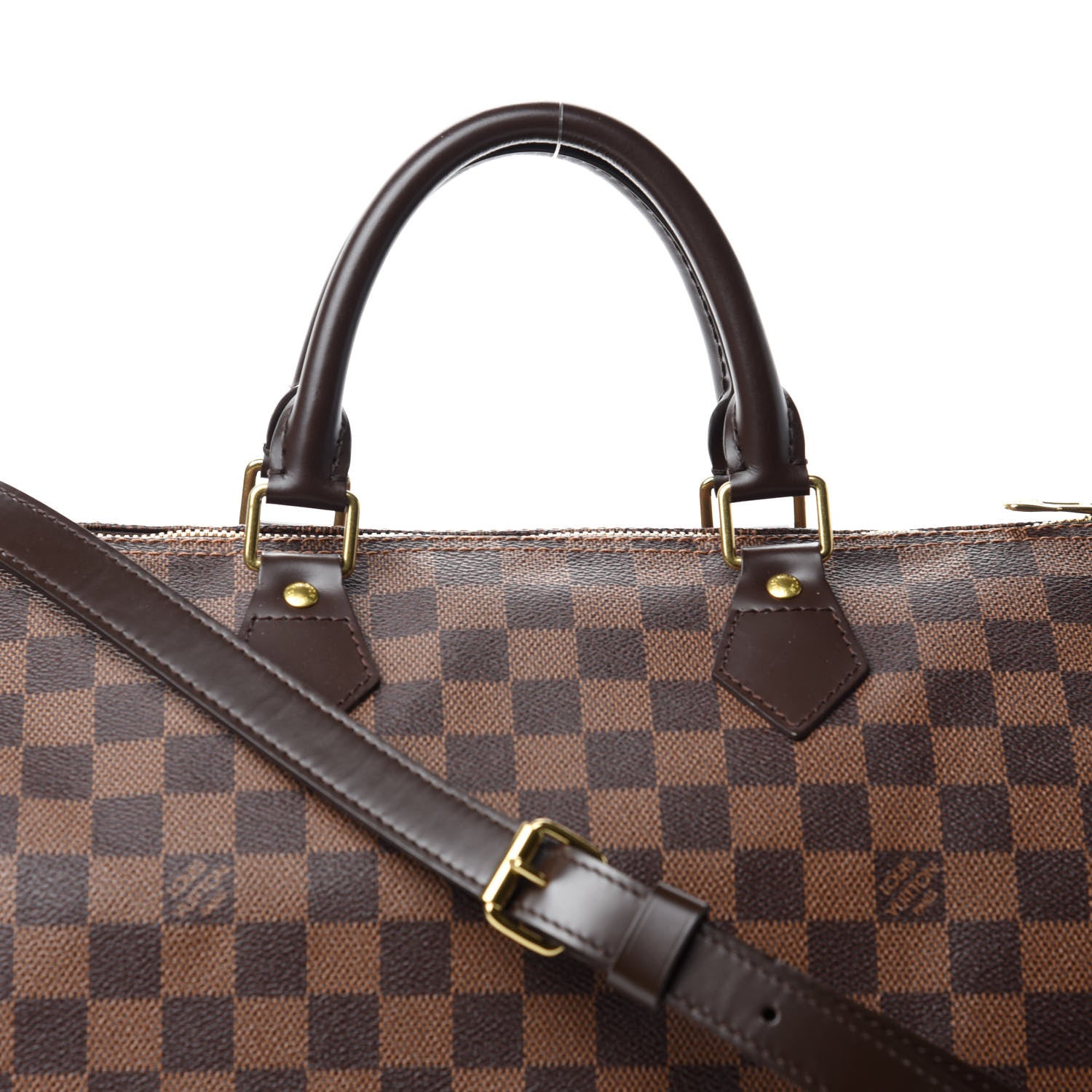 Louis Vuitton Damier Ebene Speedy Bandouliere 35 10 of 10