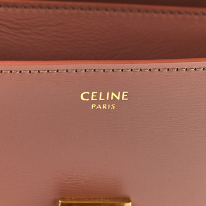 Celine Box Calfskin Teen Classic Box Flap Bag Antique Rose 6 of 9