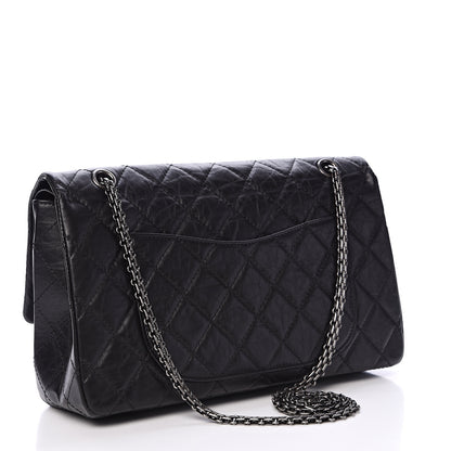 Chanel Aged Calfskin Quilted 2.55 Reissue 227 Flap Black 2 of 10
