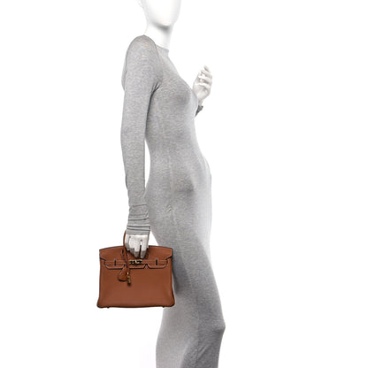 Hermes Togo Birkin 25 Gold 2 of 11