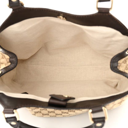 Gucci Monogram Medium Sukey Tote Dark Brown 5 of 13