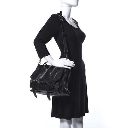 Proenza Schouler Lambskin Medium PS1 Satchel Black 2 of 13