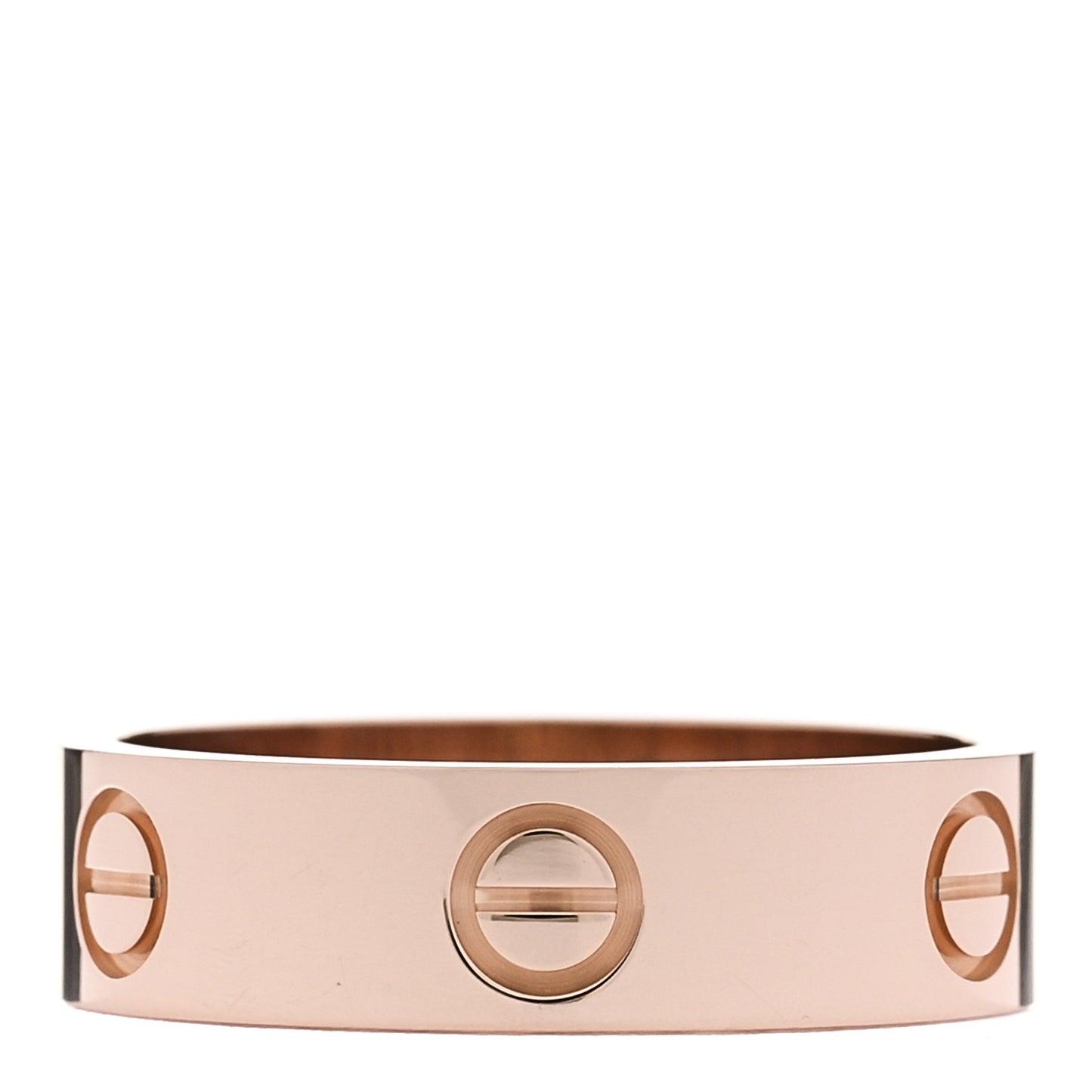 18K Pink Gold 5.5mm LOVE Ring 57 8