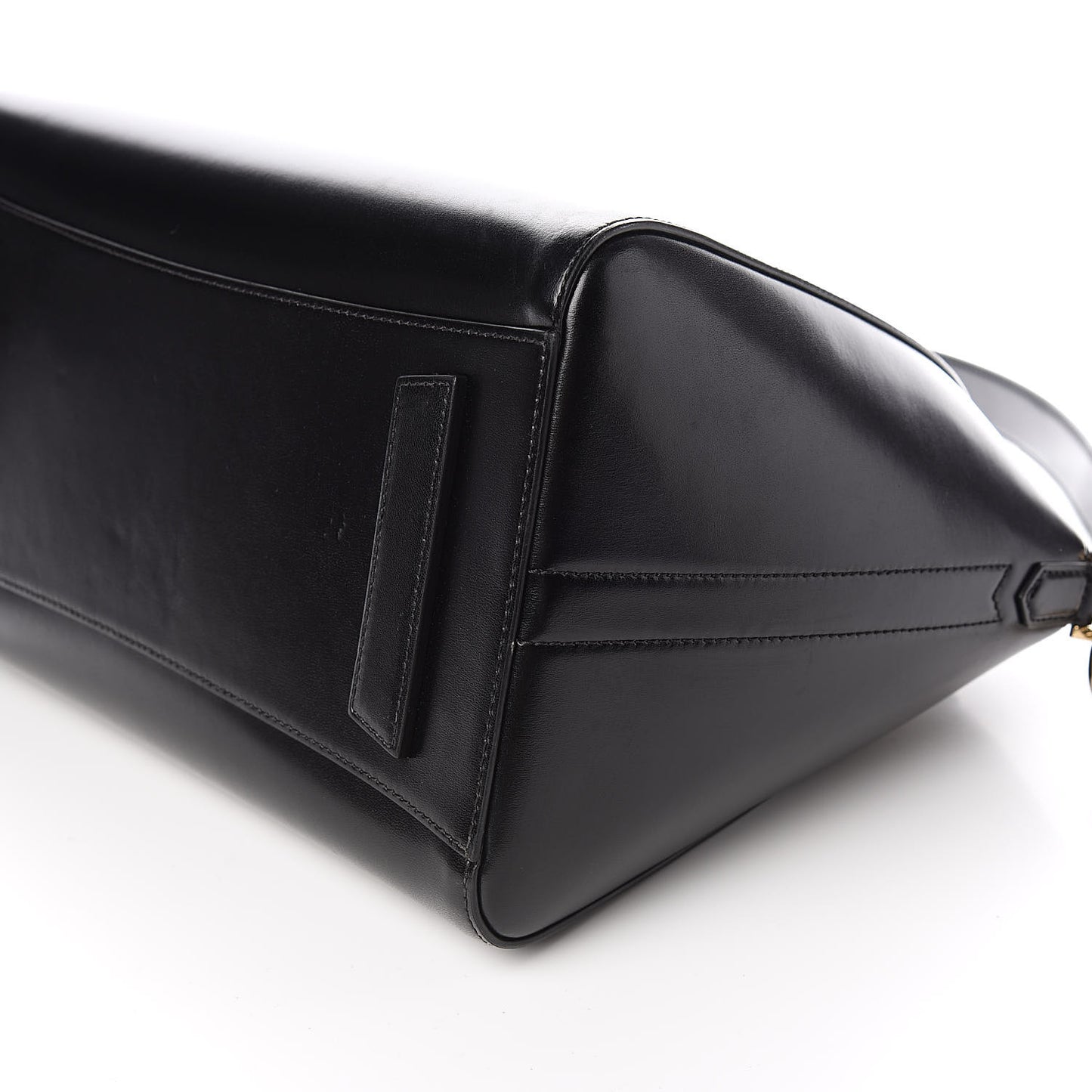 Shiny Lord Calfskin Medium Antigona Black