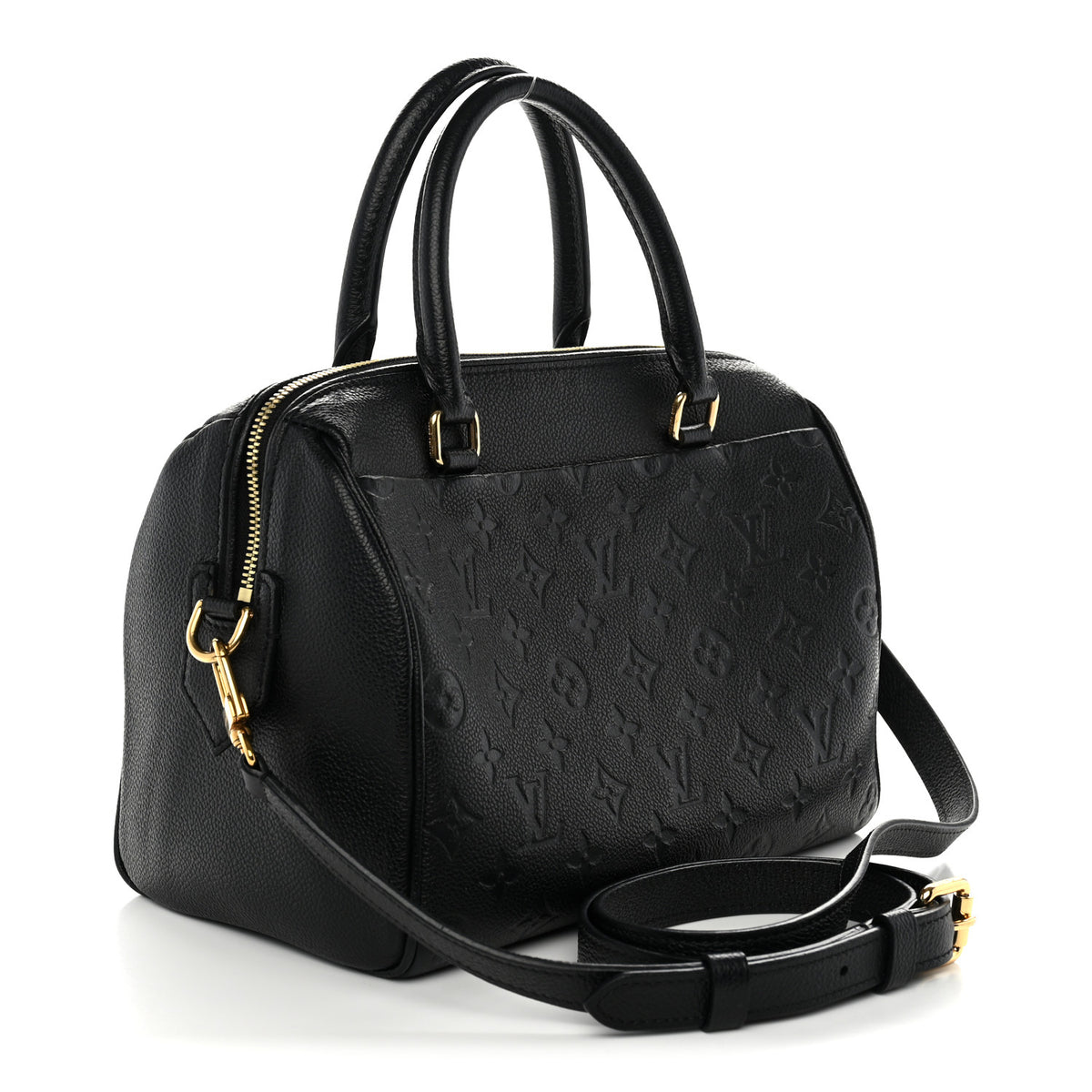 Louis Vuitton Empreinte Speedy Bandouliere 25 NM Black 3 of 9