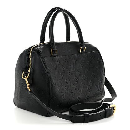 Louis Vuitton Empreinte Speedy Bandouliere 25 NM Black 3 of 9