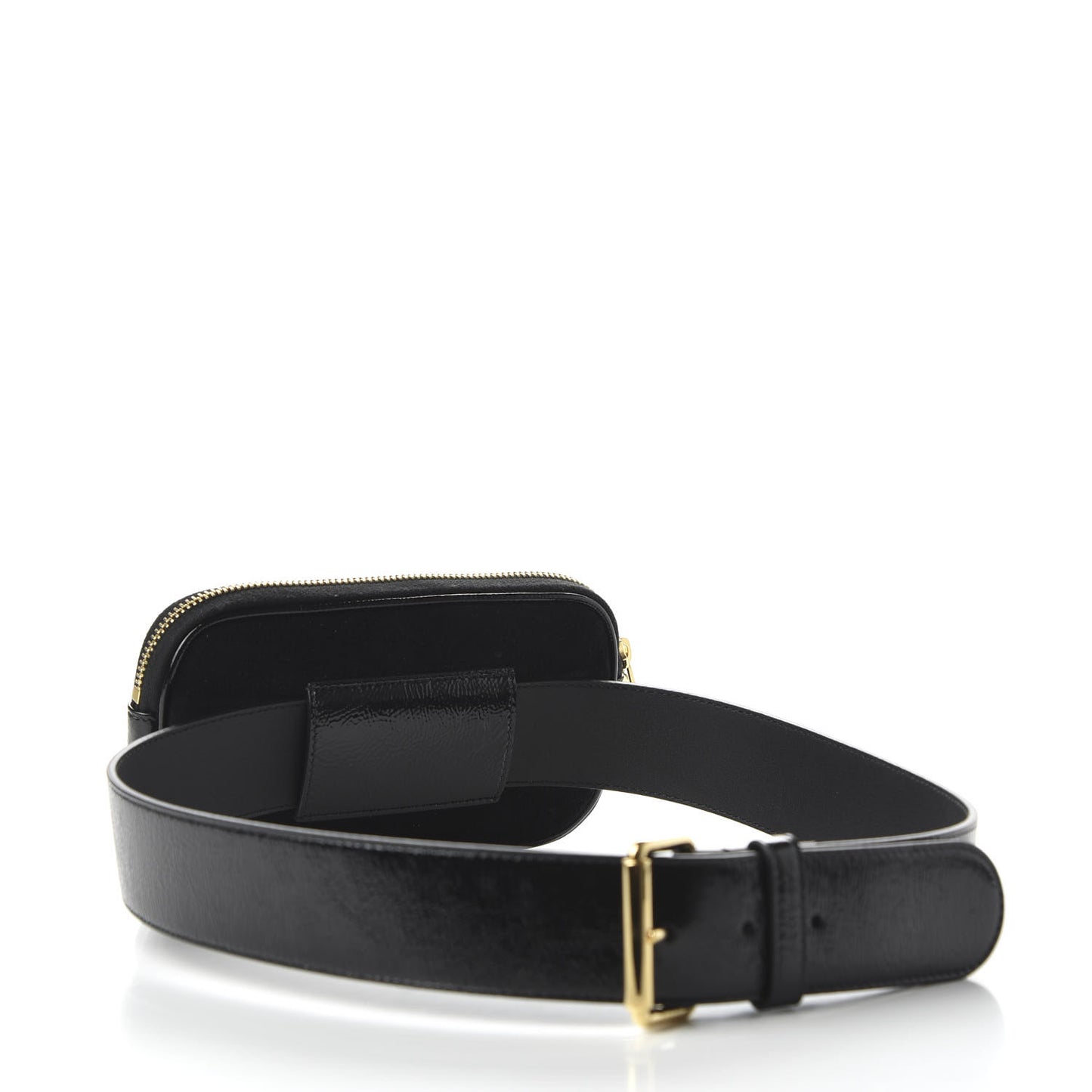 Suede Patent Ophidia Belted iPhone Case 85 34 Black