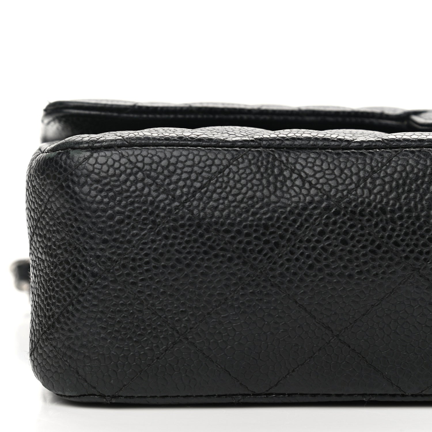 Chanel Caviar Quilted Medium Double Flap Black 9 of 13