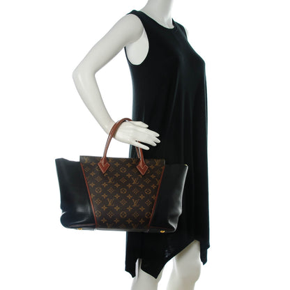 Louis Vuitton Monogram Tote W PM Black 3 of 10