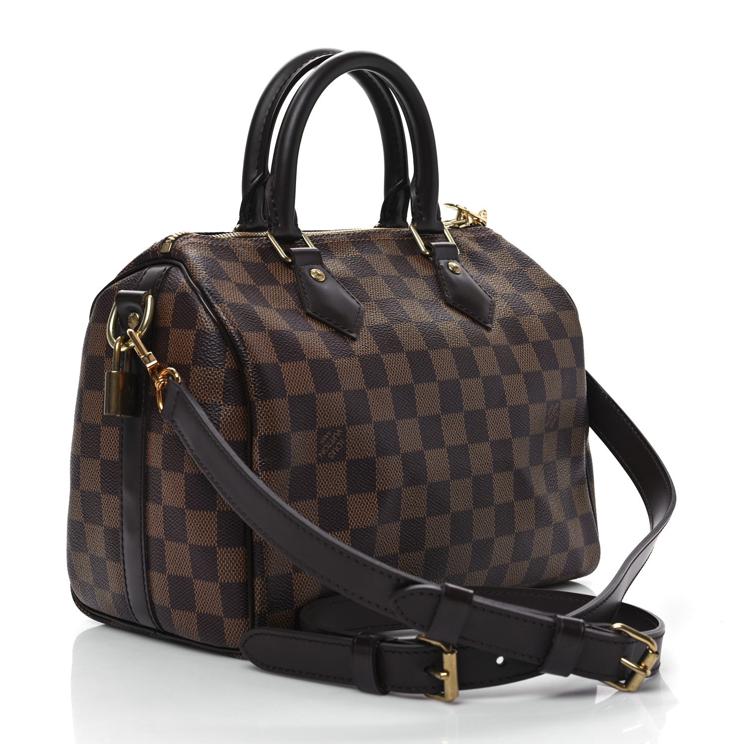 Louis Vuitton Damier Ebene Speedy Bandouliere 25 3 of 9