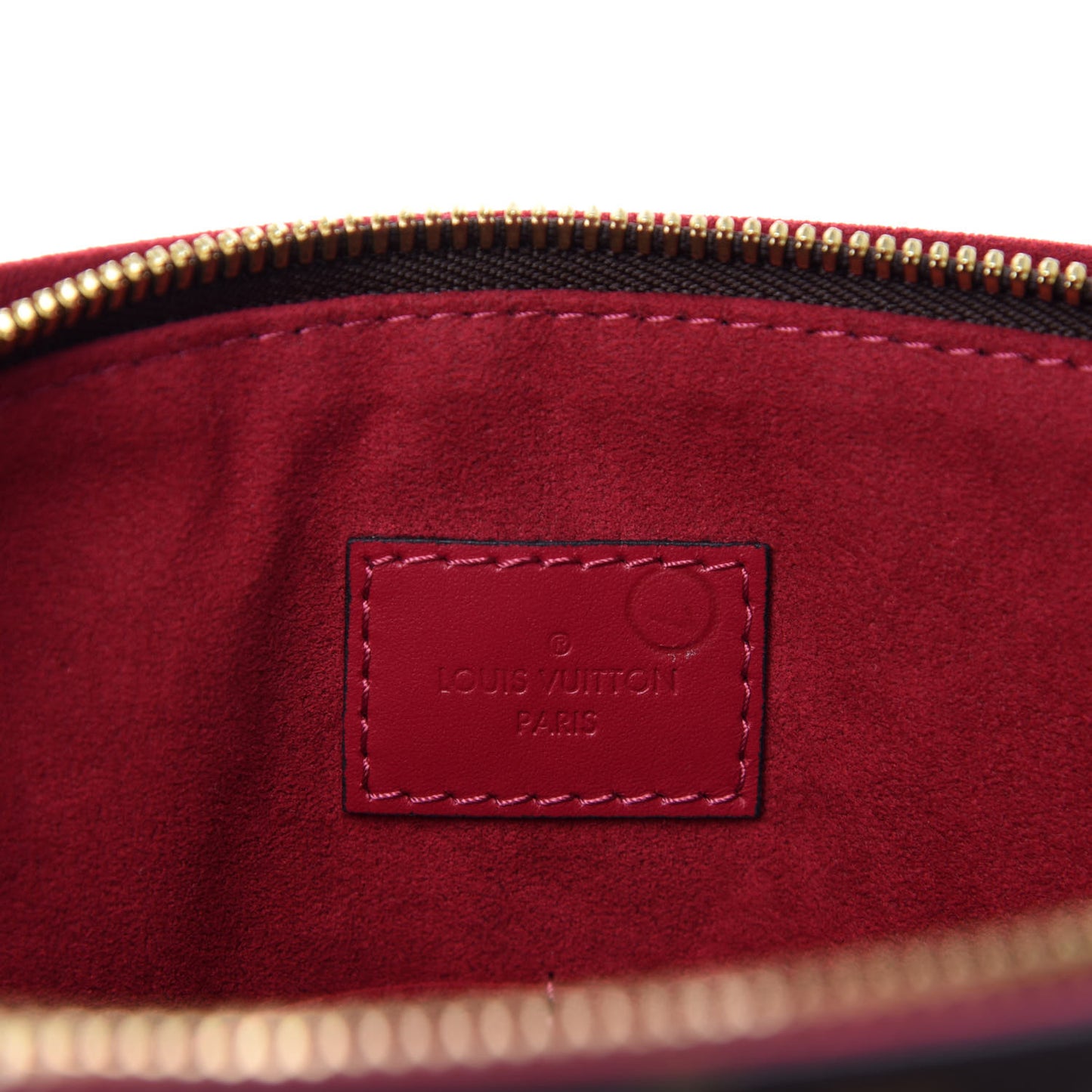 Monogram Flower Zipped Tote PM Lie de Vin