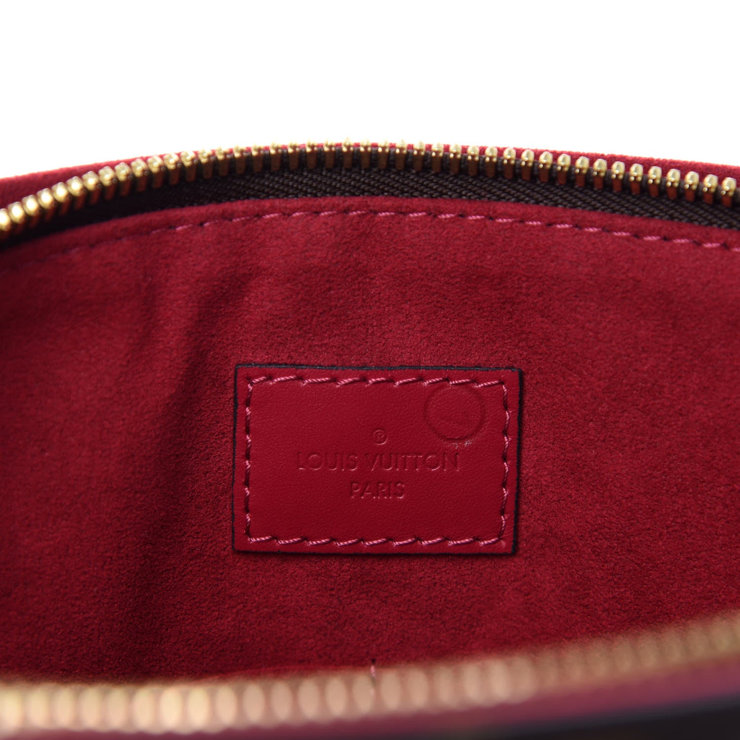 Louis Vuitton Monogram Flower Zipped Tote PM Lie de Vin 8 of 10
